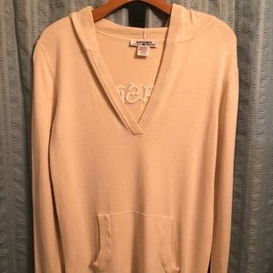 Parasuco Viscose/Nylon Hooded Sweater Medium